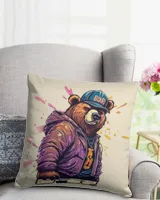 Cotton Drill Pillow (Dual Sided)