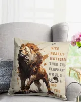 Cotton Drill Pillow (Dual Sided)