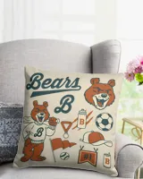 Cotton Drill Pillow (Dual Sided)