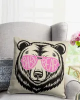 Cotton Drill Pillow (Dual Sided)