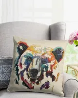 Cotton Drill Pillow (Dual Sided)