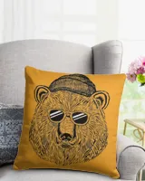 Cotton Drill Pillow (Dual Sided)