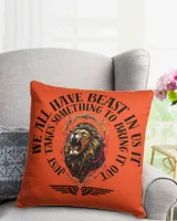 Cotton Drill Pillow (Dual Sided)
