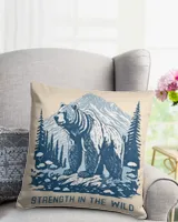 Cotton Drill Pillow (Dual Sided)