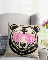 Cotton Drill Pillow (Dual Sided)