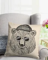 Cotton Drill Pillow (Dual Sided)