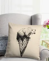 Cotton Drill Pillow (Dual Sided)