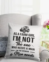 Cotton Drill Pillow (Dual Sided)