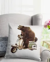 Cotton Drill Pillow (Dual Sided)