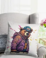 Cotton Drill Pillow (Dual Sided)