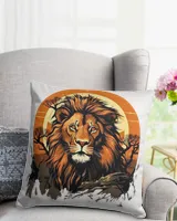 Cotton Drill Pillow (Dual Sided)