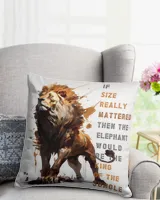 Cotton Drill Pillow (Dual Sided)