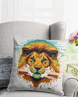 Cotton Drill Pillow (Dual Sided)