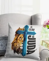 Cotton Drill Pillow (Dual Sided)