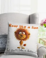 Cotton Drill Pillow (Dual Sided)