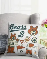 Cotton Drill Pillow (Dual Sided)
