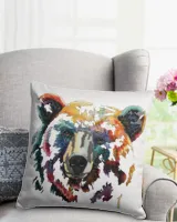 Cotton Drill Pillow (Dual Sided)