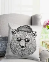 Cotton Drill Pillow (Dual Sided)