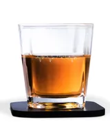 Decanter Set Full - 4 Glasses + 4 Coasters