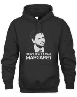 I Don't Really Care Margaret Unisex Hoodie (Overnight) black s