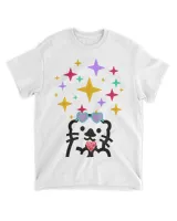 Cute Otter Star Heart Sunglasses Red Yellow Purple Green Top