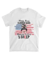 Messy Buns Loaded Guns Raising Wolves Not Sheep Women