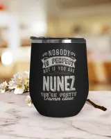 USL-94-Nunez Wine Tumbler (12 oz) black 12oz