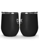 Drink Responsibly Tumbler Wine Tumbler (12 oz) black 12oz