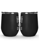 USL-39-Michael Wine Tumbler (12 oz) black 12oz