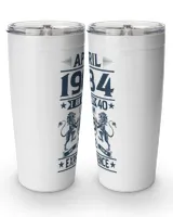 April 1984 USA12 Viking Tumbler (20oz) white 20oz