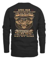 You know my name not my story Men's Long Sleeved T-Shirt black s
