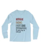 Men's Long Sleeved T-Shirt