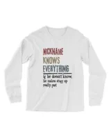 Men's Long Sleeved T-Shirt
