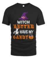 WITCH BETTER HAVE MY CANDY Unisex Standard T-Shirt black s