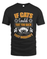 Love Cat T-Shirt, Hoodie, Tank top With Funny Quotes (5) Unisex Standard T-Shirt black s
