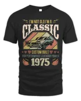 I'm Not Old, I'm A Classic 1975 USA60 Unisex Standard T-Shirt black s