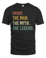 UNIQUE-NT-01 Unisex Standard T-Shirt black s