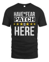 PATCH-NT-01 Unisex Standard T-Shirt black s