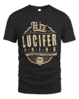 LUCIFER THINGS D4 Unisex Standard T-Shirt black s
