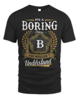BORING-NT-01 Unisex Standard T-Shirt black s
