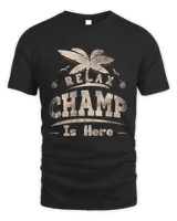CHAMP HERE Unisex Standard T-Shirt black s