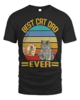 best cat dad ever british shorthair cat Unisex Standard T-Shirt black s