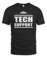 Tech Support Unisex Standard T-Shirt black s