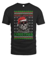 Cairn Terrier Dog Funny Merry Woofing Christmas