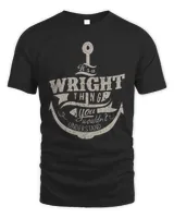 It's a Wright thing you wouldn't understand Unisex Standard T-Shirt black s