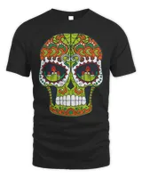 Skull Lover Skeleton Sugar skull candle Skulls Unisex Standard T-Shirt black s