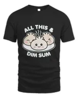 All This and Dim Sum Unisex Standard T-Shirt black s