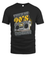 This Is My 90s Costume CD Player Nineties Music Lover 90s Unisex Standard T-Shirt black s