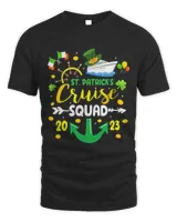 St Patrick’s Day Cruise Squad Lucky Family Matching Unisex Standard T-Shirt black s