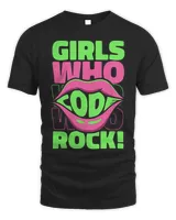Coder Girls Software Engineer Coding Developer Programmer Unisex Standard T-Shirt black s